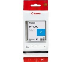 kazeta CANON PFI-120C cyan iPF TM-200/205/300/305 (130 ml) (2886C001)