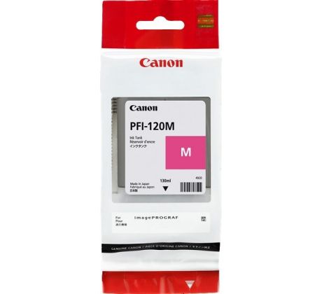 kazeta CANON PFI-120M magenta iPF TM-200/205/300/305 (130 ml) (2887C001)