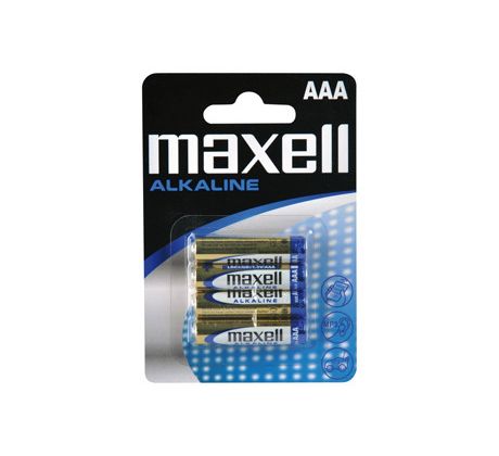 Batérie Maxell Super Alkaline LR03 (AAA) 4ks Blister (LR03)