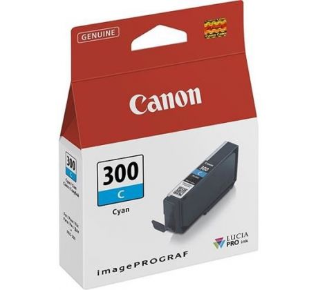 kazeta CANON PFI-300C cyan iPF PRO-300 (14,4 ml) (4194C001)