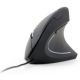 Ergonomic 6-button optical mouse, black (MUS-ERGO-01)