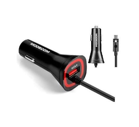 MODECOM Autonabíjačka Quick Charge s podsvietením, USB + Typ C, ZT-MC-KULC-02 (ZT-MC-KULC-02)