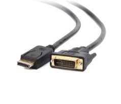 kábel DisplayPort na DVI, M/M, 1,8m, CABLEXPERT (CC-DPM-DVIM-6)