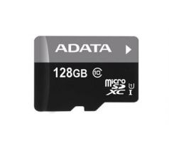 Pamäťová karta ADATA Premier micro SDXC karta 128GB UHS-I Class 10 + adaptér (AUSDX128GUICL10A1-RA1)