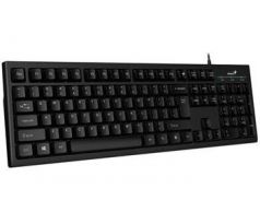 Klávesnica Genius KB-100 USB CZ+SK black (31300005403)