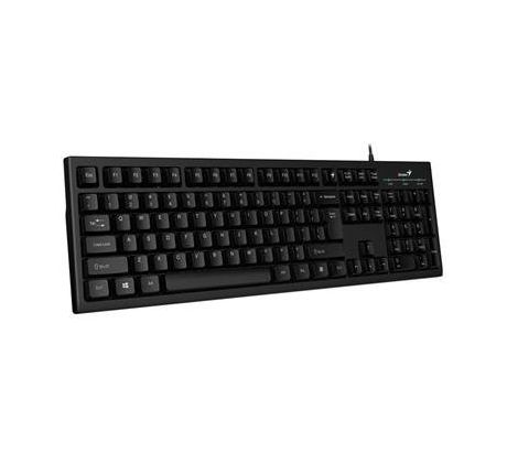 Klávesnica Genius KB-100 USB CZ+SK black (31300005423)