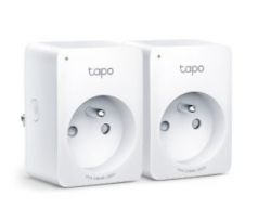 TP-LINK Tapo P100 2-pack WiFi Smart Plug 2.4G 1T1R BT Onboarding Tapo APP Alexa + Google assistant supported 10A 2-pack (TAPO P100(2-PACK))