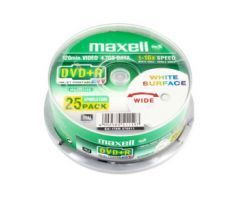DVD+R MAXELL Printable 4,7GB 16X 25ks/cake (276011)
