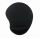 Mouse pad with soft wrist support, black (MP-ERGO-01)