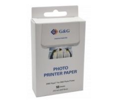 papier G&G pre Photo Printer ZINK® 5x7,6cm, 50ks (GG-ZP023-50)