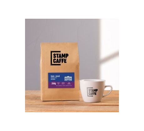 Káva Stamp Caffé - San José; Odrodová káva - Kostarika zrnková 250g (SC-SANJOSE-250)