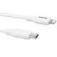 kábel AVACOM prepojovací USB Typ C / Apple Lightning (1,2m), 120W MFi biely CMLM (DCUS-MFIC-120W)