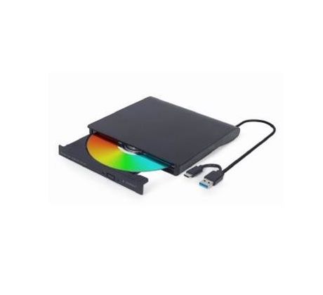 External USB DVD drive, black (DVD-USB-03)