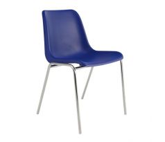 Jedálenská stolička Vincenza, tmavo modrá