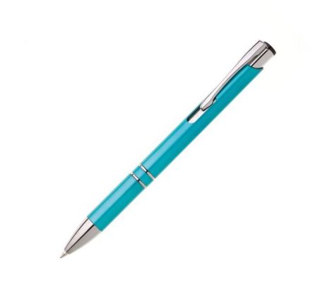 Guľôčkové pero plastové OIRA tyrkysové