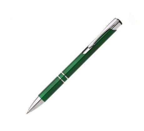 Guľôčkové pero plastové OIRA zelené