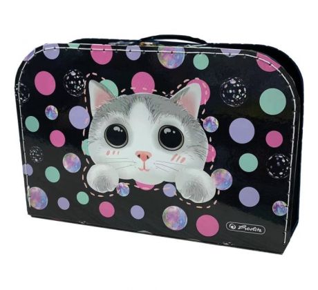 Detský kufrík 35 cm Mačička