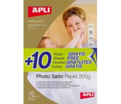 Fotopapier APLI A4 Satin 200g 20 hárkov