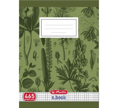 Zošit Herlitz 465 A4 štvorčekový 70g/m2