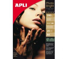 Fotopapier APLI A4 Bright, 280g, 25 hárkov