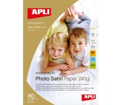 Fotopapier APLI A4 Satin 240g 25 hárkov