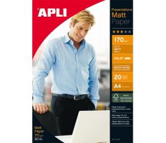 Fotopapier APLI A4 matný, 170g, 20 hárkov