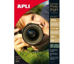 Fotopapier APLI A4 Bright, 200g, 50 hárkov