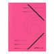 Prešpánový obal s gumičkou Herlitz ružový