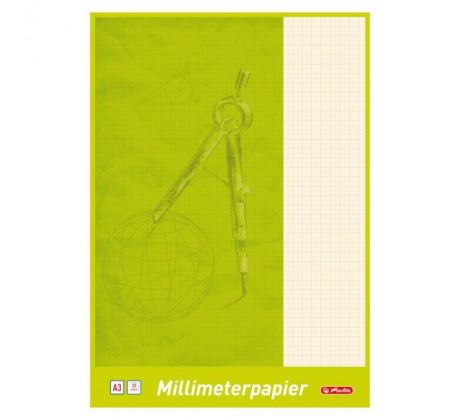 Milimetrový papier Herlitz A3 80g 20 listov