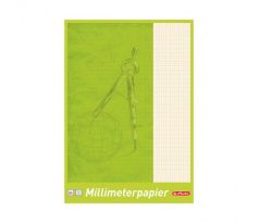 Milimetrový papier Herlitz A4 80g 25 listov