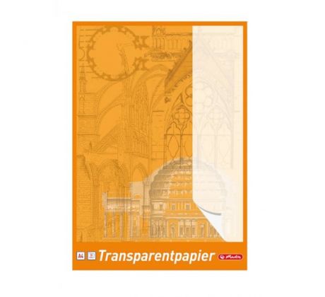 Pauzovací papier Herlitz, A4, 30 listov, 65g