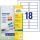 Magnetické popisovacie štítky Avery 78mm x 28m
