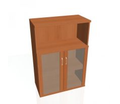 Policová skriňa Strong, 80x115,2x40 cm, čerešňa/čerešňa