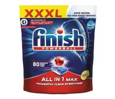Finish tablety do umývačky riadu All in1 Max ( 80ks) Lemon