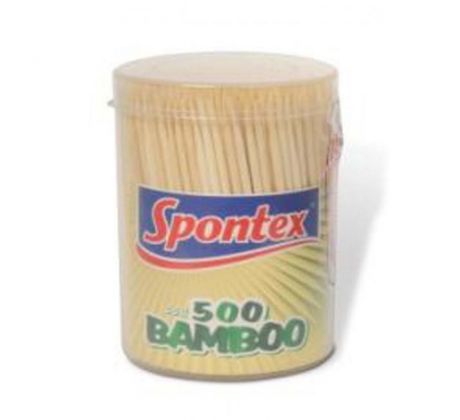 Špáradlá bambusové Spontex 500 kusov