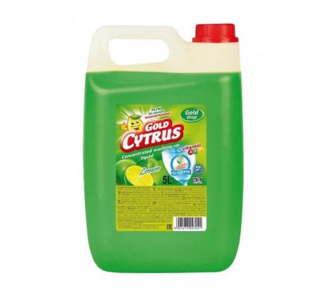 Prostriedok na riad GOLD citrus 5l