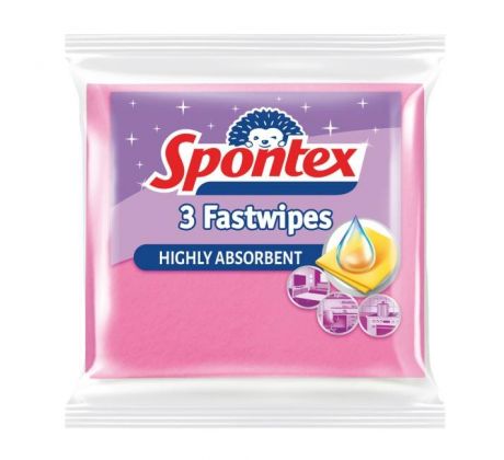 Utierka z viskózy Spontex Fast Wipes 3 kusy