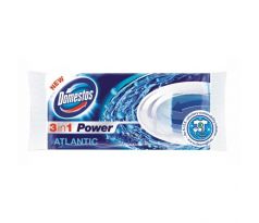 Domestos 3 in1 WC blok NÁHRADNÝ tuhý Atlantic 40 g