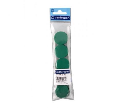 Magnety 30 mm zelené, 10ks