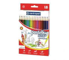 Farbičky šesťhranné CENTROPEN 9520/18f