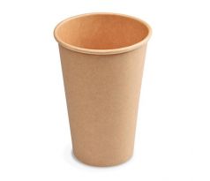 Papierové poháre hnedé kraft Ø 80 mm 330 ml, 0,3l (50 ks)