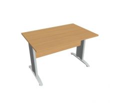 Rokovací stôl Cross, 120x75,5x80 cm, buk/kov
