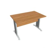 Rokovací stôl Cross, 120x75,5x80 cm, jelša/kov