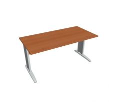 Pracovný stôl Cross, 160x75,5x80 cm,čerešňa/kov