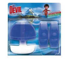 Dr. Devil závesný WC gél 3 x 55 ml - Polar Aqua