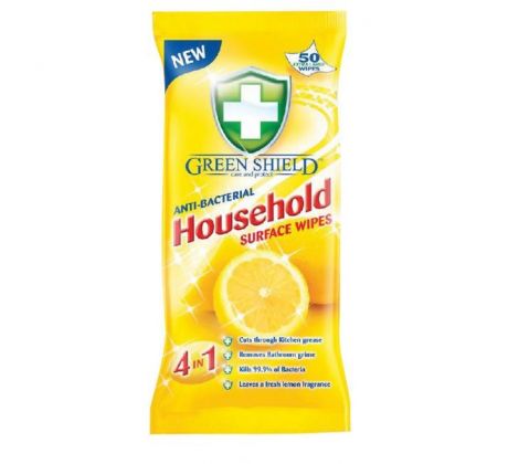 Green Shield čistiace utierky antibakteriálne 50/70 kusov