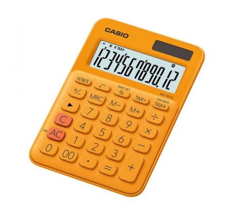 Kalkulačka CASIO MS-20UC oranžová