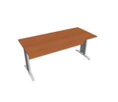 Rokovací stôl Cross, 180x75,5x80 cm, čerešňa/kov