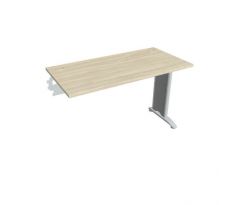 Pracovný stôl Flex, 120x75,5x60 cm, agát/kov