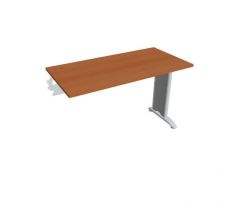 Pracovný stôl Flex, 120x75,5x60 cm, čerešňa/kov